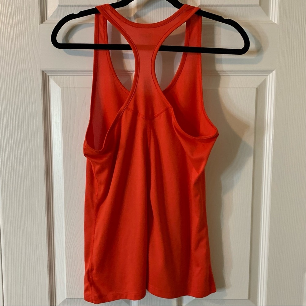 Nike Dri-Fit Orange Racerback Tank Top, size M - Picture 4 of 5